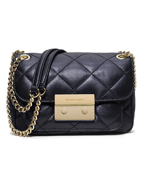 michael kors small sloan quilted shoulder bag|Michael Kors sloan editor bag.